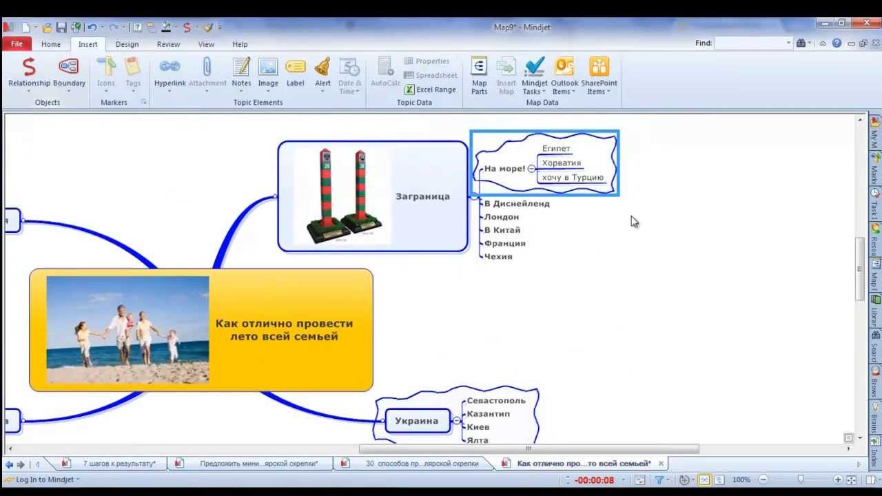 Mind Map: Урок 1 Решайте успешно проблемы и нестандартные задачи. Сергей Бехтерев