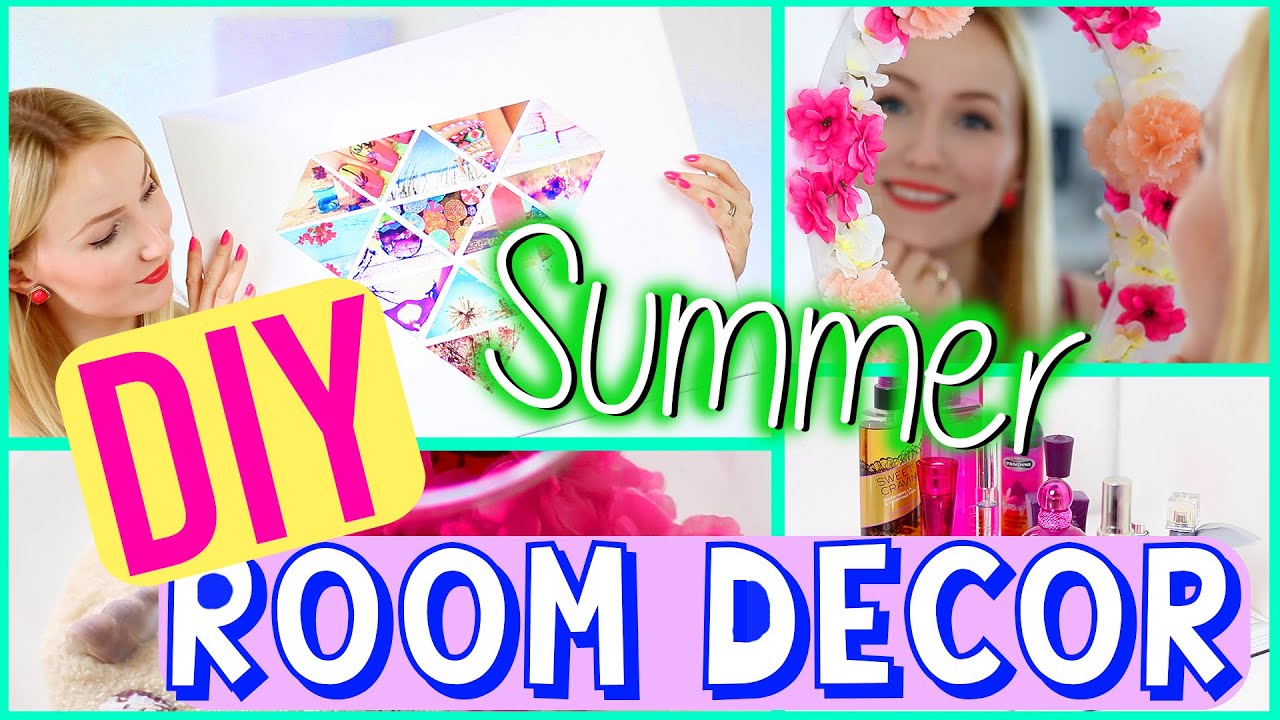 DIY SUMMER ROOM DECOR - Pinterest Inspired