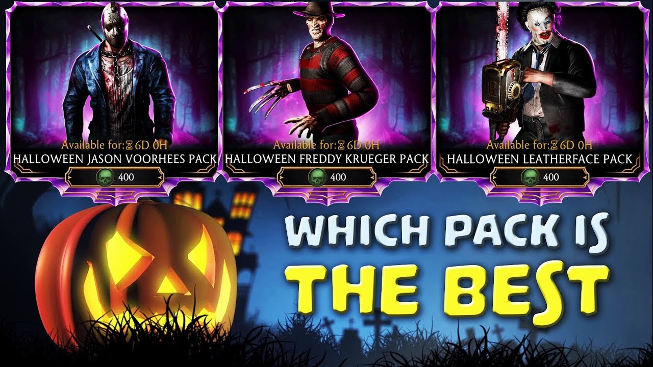 MK Mobile. Halloween Pack Opening. Which One Should You Open? Best Nightmare Character.