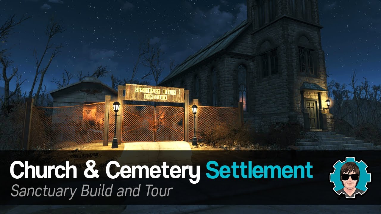 Fallout 4 - Church and Cemetery Settlement