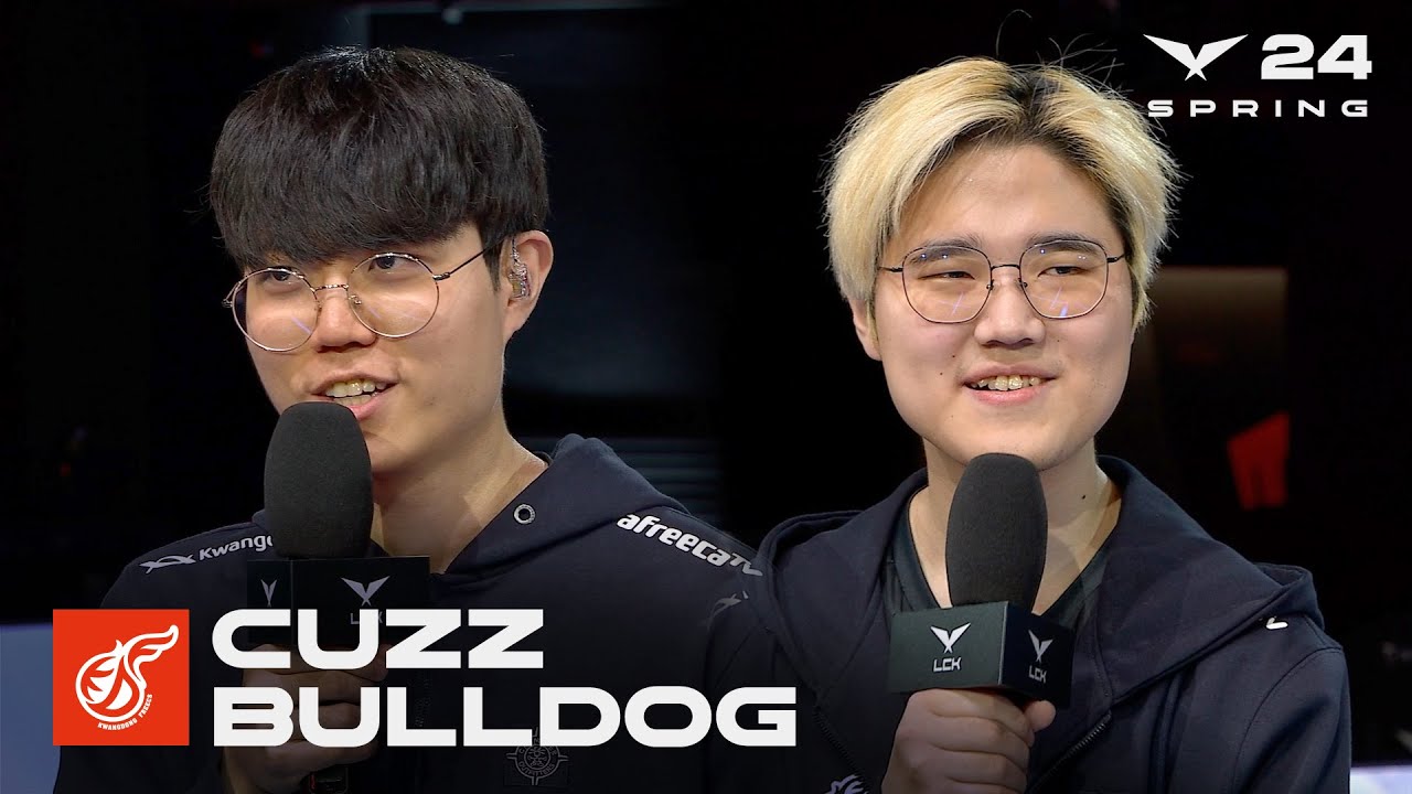 Cuzz, BuLLDoG 인터뷰 | KDF vs. FOX | 02.16 | 2024 LCK 스프링 스플릿