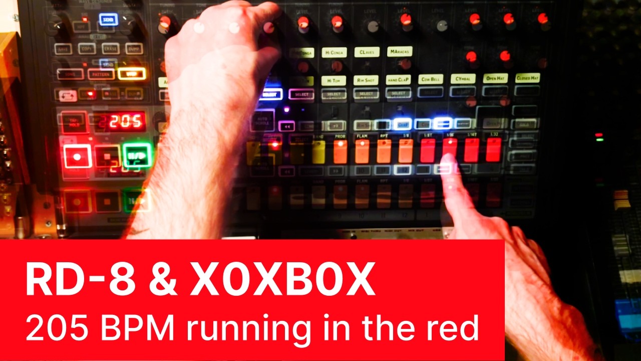 7 Minutes of Pure Acid Chaos | RD-8 & x0xb0x (Running in the Red)