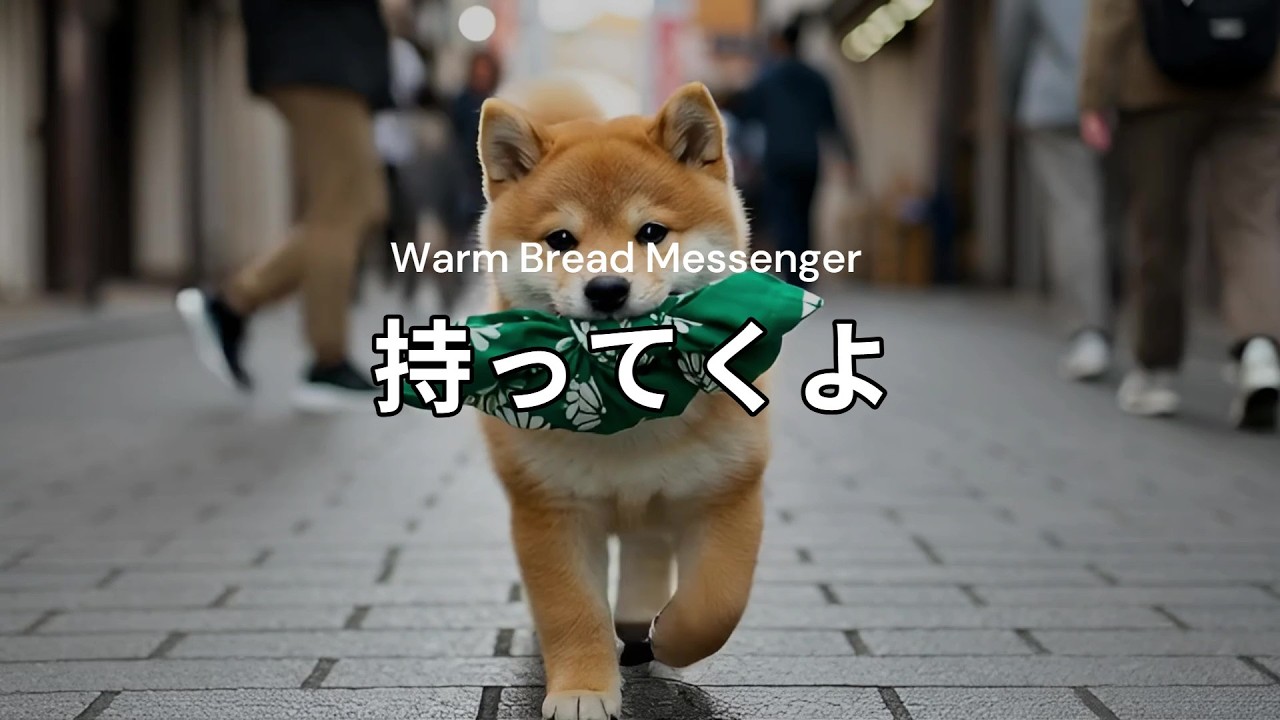 持ってくよ Warm Bread Messenger - KOUKA's doggo (Official Music Video)
