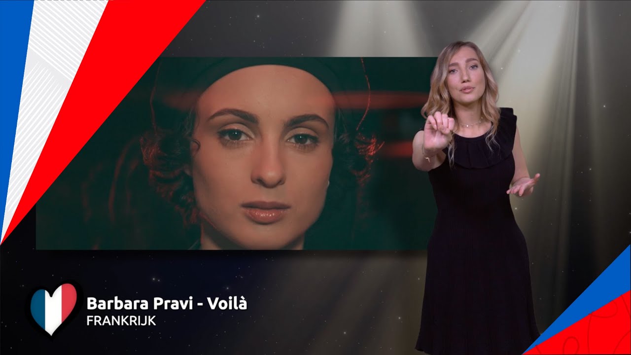 Barbara Pravi - Voil&agrave; | Frankrijk 🇫🇷 | Sign dance | ESC21