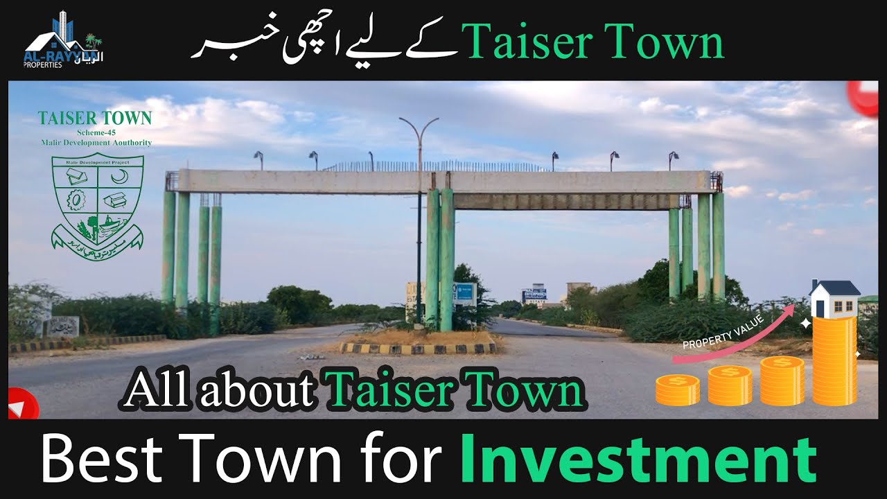 Good News for Taiser town | Latest update  (Don’t Miss This)😳  #invesmtent #karachiproperty