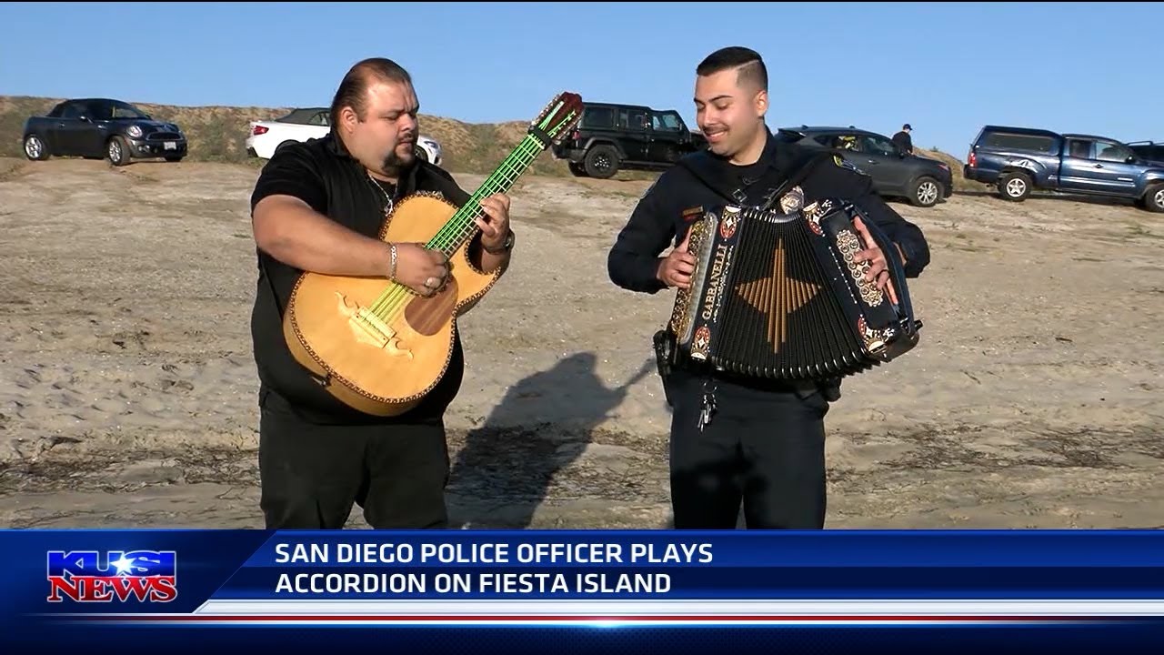 San Diego Police Officer Surprises Community with Viral TikTok Accordion Performance