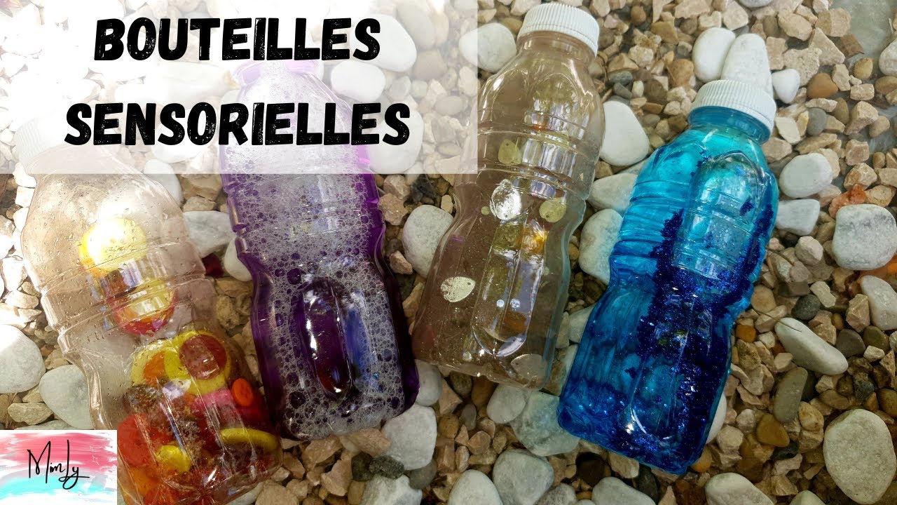 Activité Montessori - BOUTEILLES SENSORIELLES