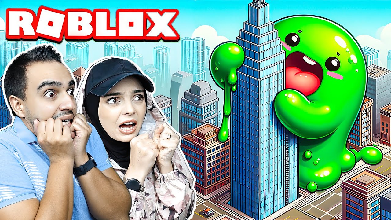 DEV SLİME ŞEHRİ YOK EDİYOR !! 😱 Roblox