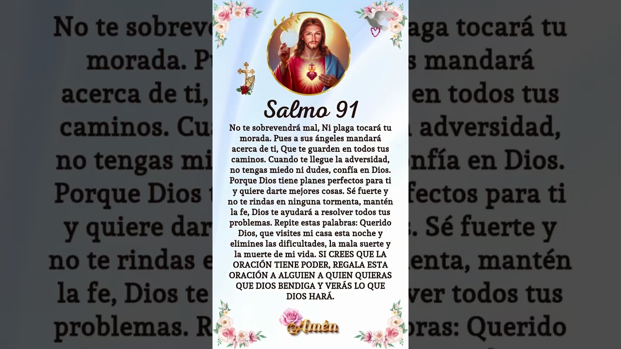 Salmo 91 La Oracion poderosa