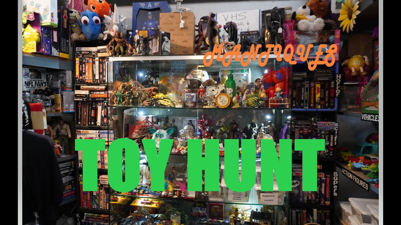 TOY HUNT AT MANTIQUES , STAR WARS , DINO RIDERS , TMNT , DC  , LEGO , HOT WHEELS , MOTU , HORROR .