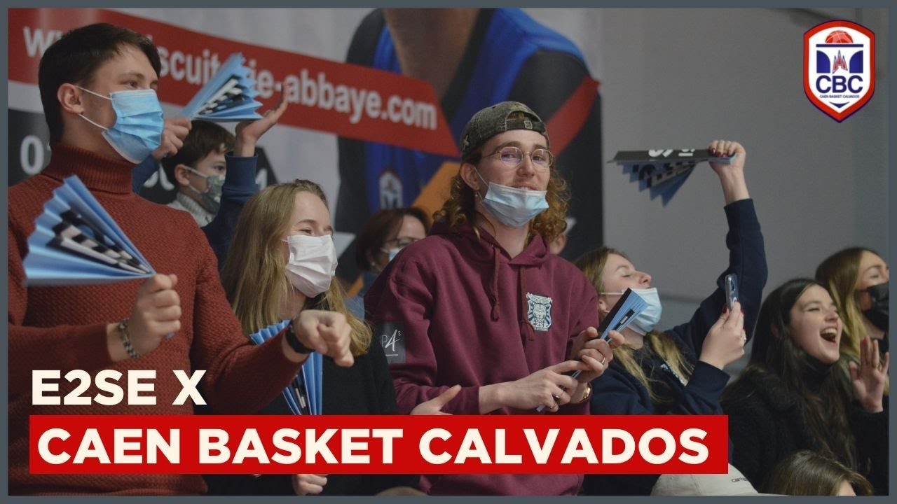 THROWBACK CAEN BASKET CALVADOS x E2SE BUSINESS SCHOOL ⛹️