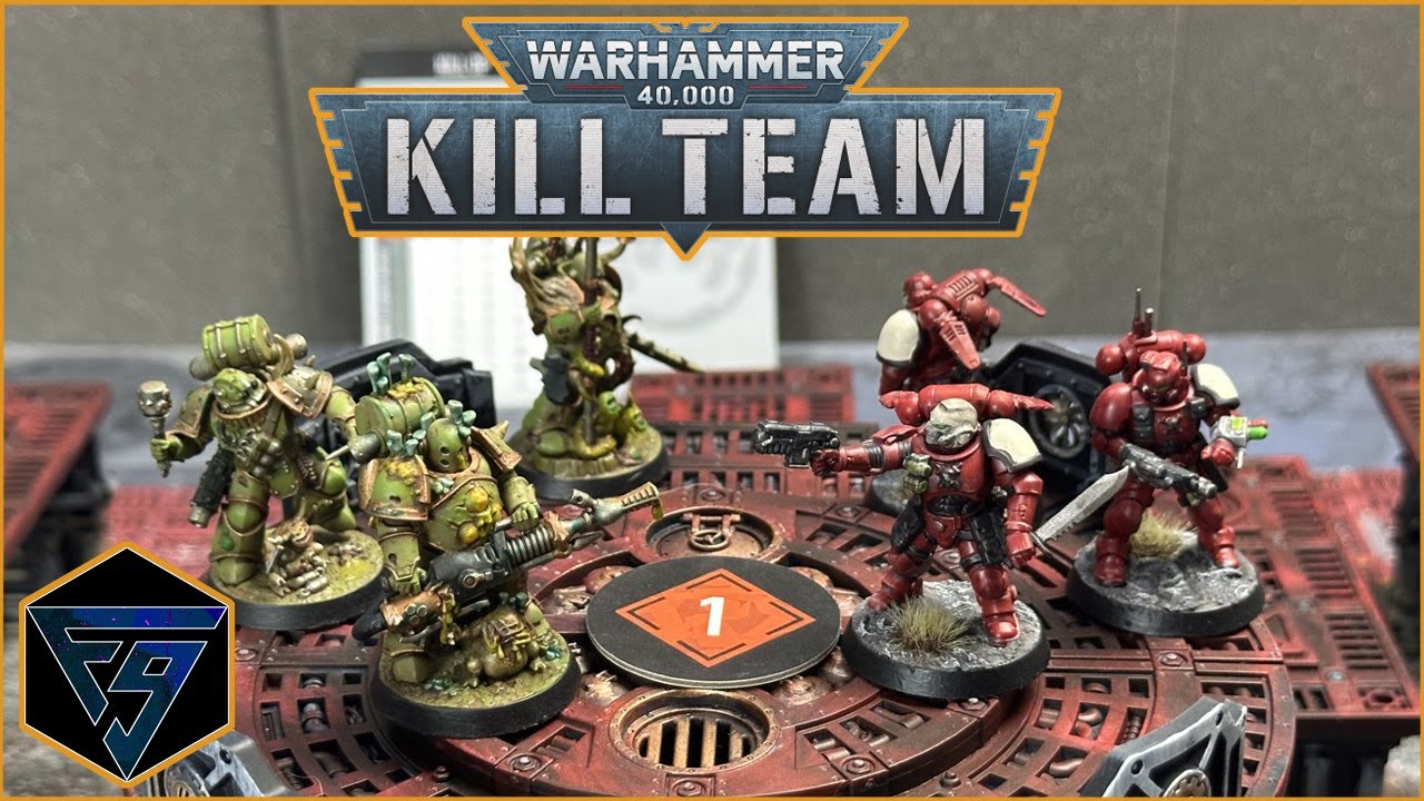 Plague Marines VS Phobos Strike Team - Kill Team Battle Report