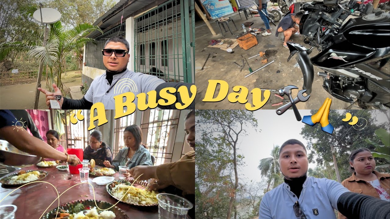 Repair My Bike & Annaprasan | Daily Life Vlog