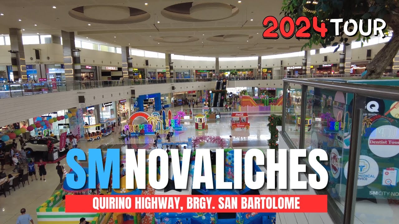 [4K] SM CITY NOVALICHES 2024 MALL TOUR - QUEZON CITY PHILIPPINES