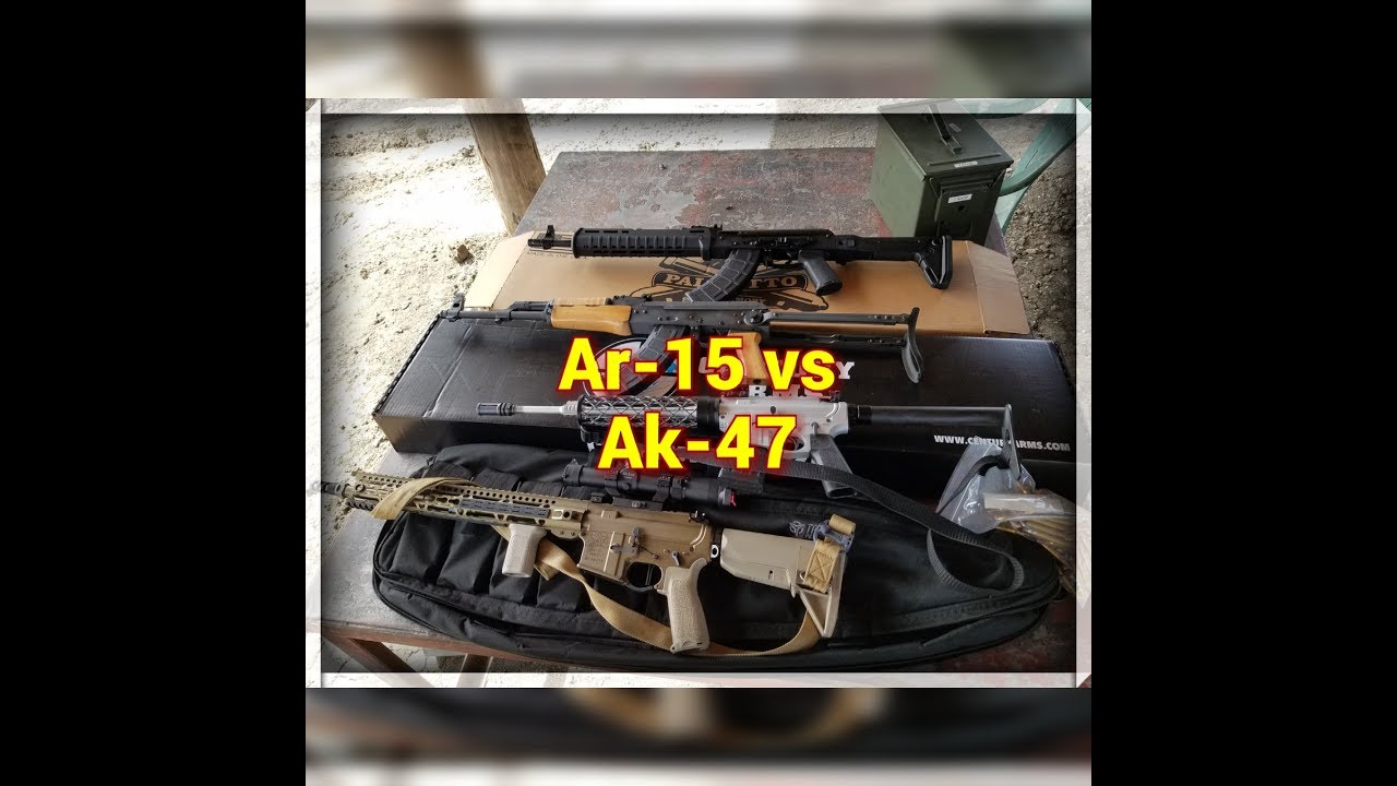 AR-15 vs AK-47 first time experience