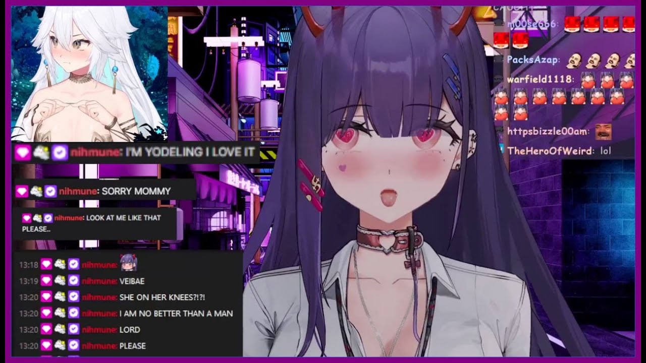 Numi Voice-Acted the DOWN BAD Messages she wrote in Veibae's Chat during Redebut