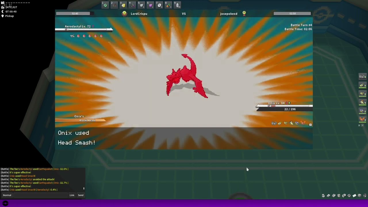 Doing Ranked Random Battles in PokeMMO!