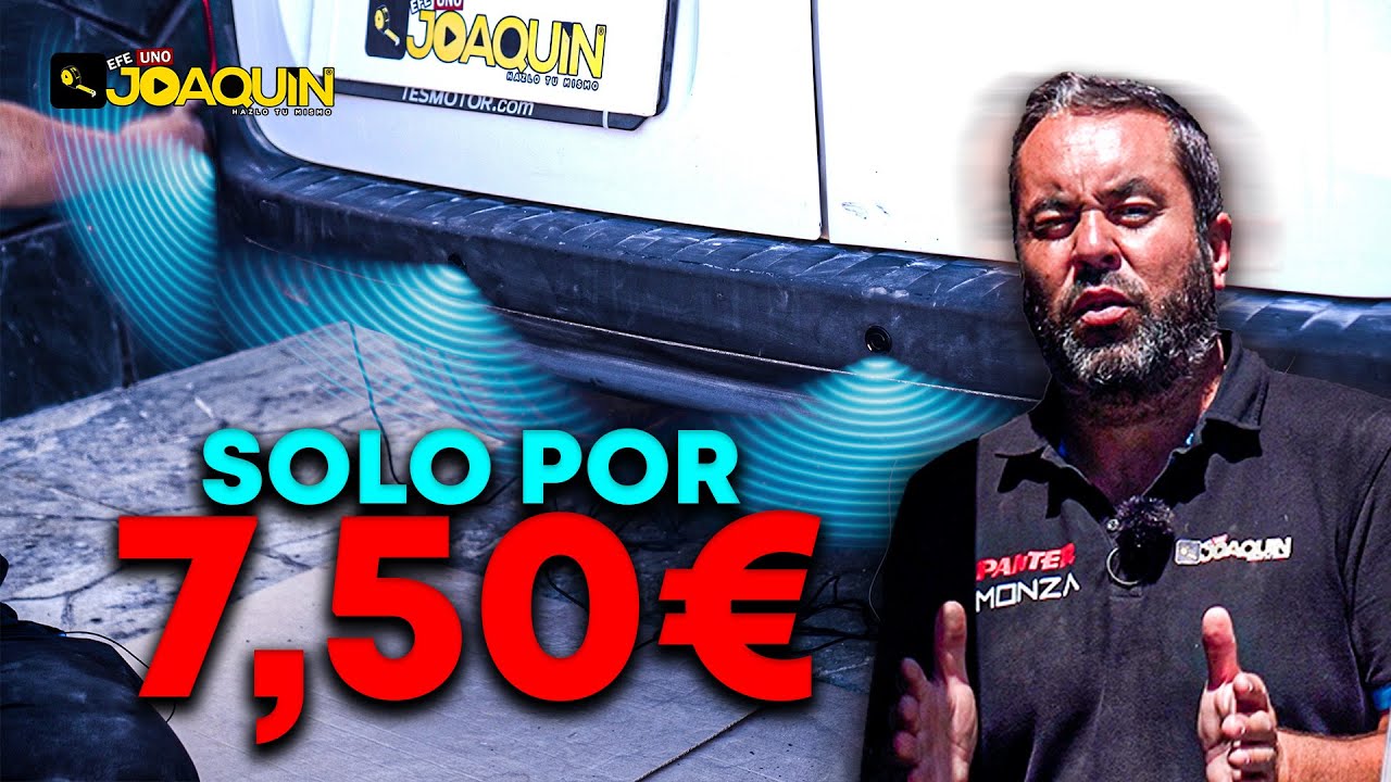 CÓMO INSTALAR SENSORES DE APARCAMIENTO A TU COCHE O FURGONETA MUY ECONÓMICO