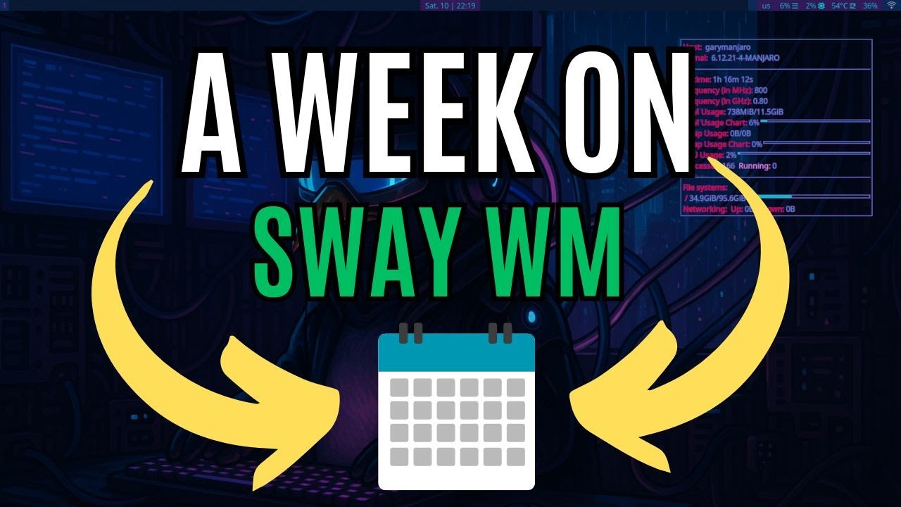 Оконный менеджер Sway: изменил ли он мою жизнь за 7 дней?!