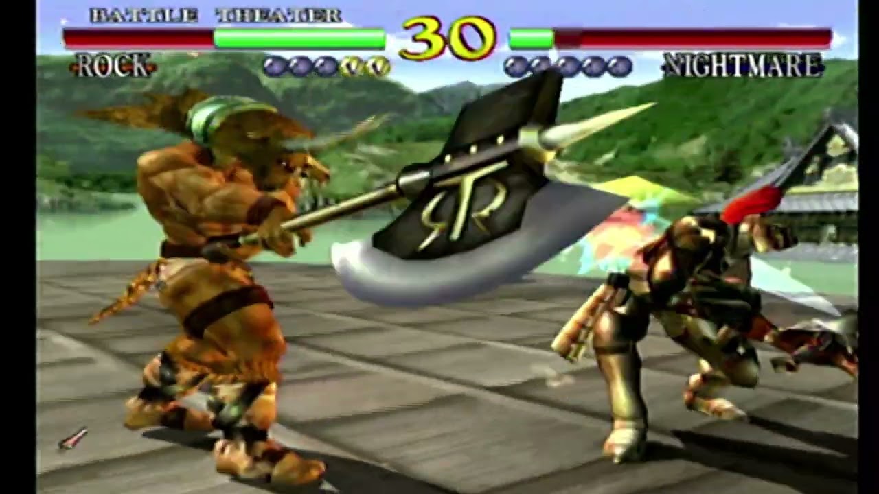 Soul Calibur (Dreamcast) - Rock vs Nightmare V