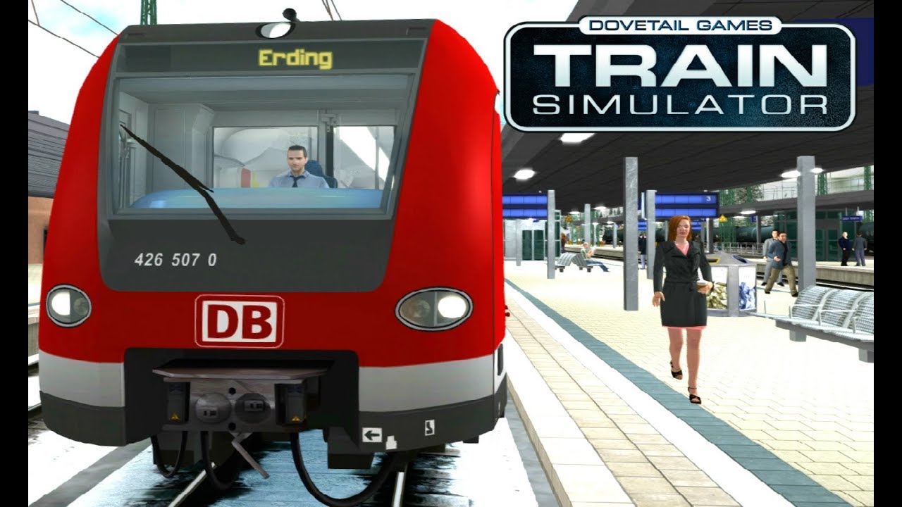 Train Simulator 2018 | RB5422 im Winter mit Ansagen nach M&uuml;nchen