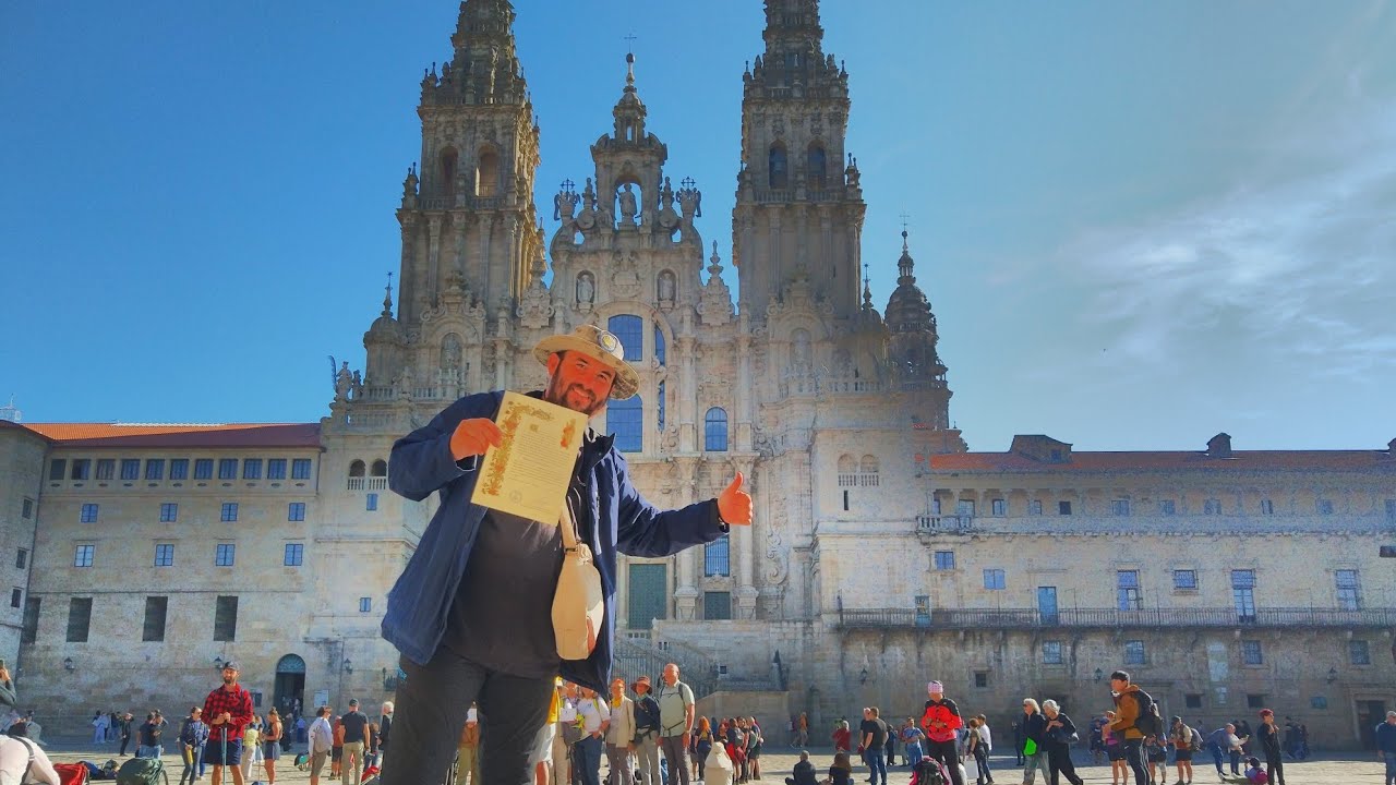 Camino de Santiago Primitivo y Francés - Soy VIP = Very Important Peregrino - Santiago de Compostela