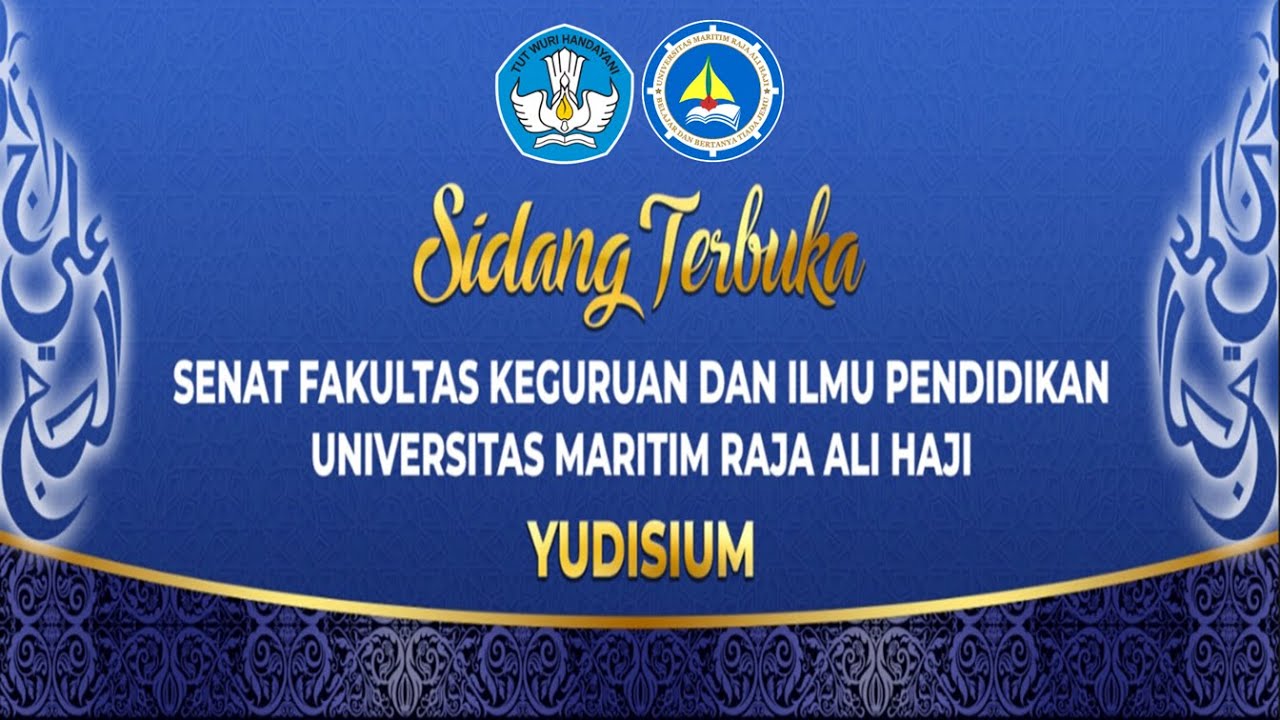 Sidang Terbuka Senat - Yudisium Fakultas Keguruan dan Ilmu Pendidikan UMRAH