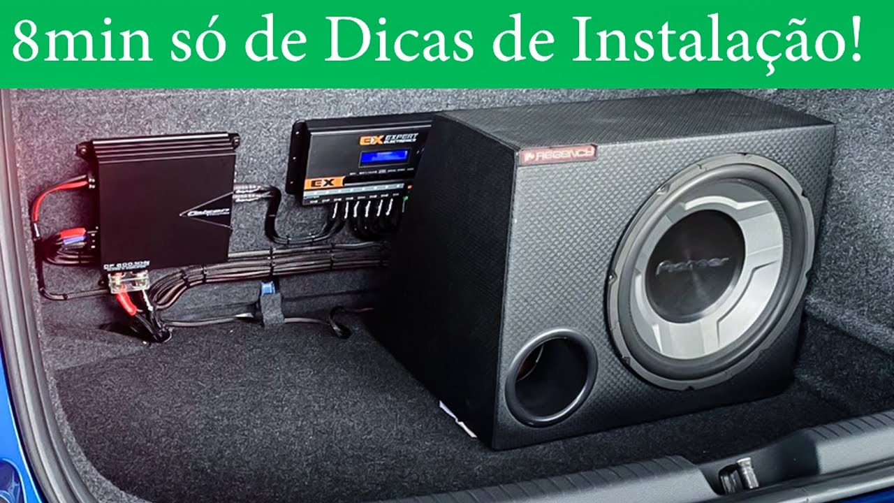 VW Nivus Sub Pioneer, Falantes Hertz, Amps Falcon by Twister's Som