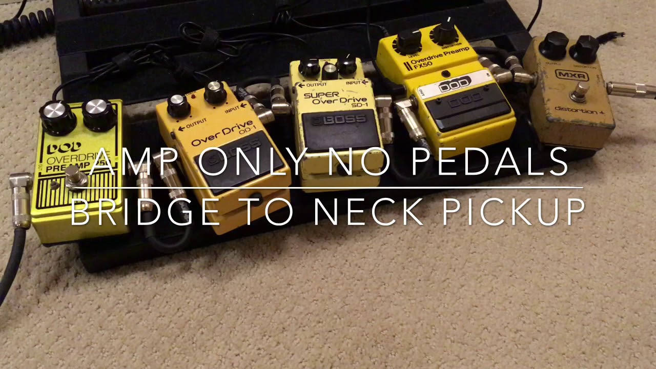 Yellow Overdrive Comparison