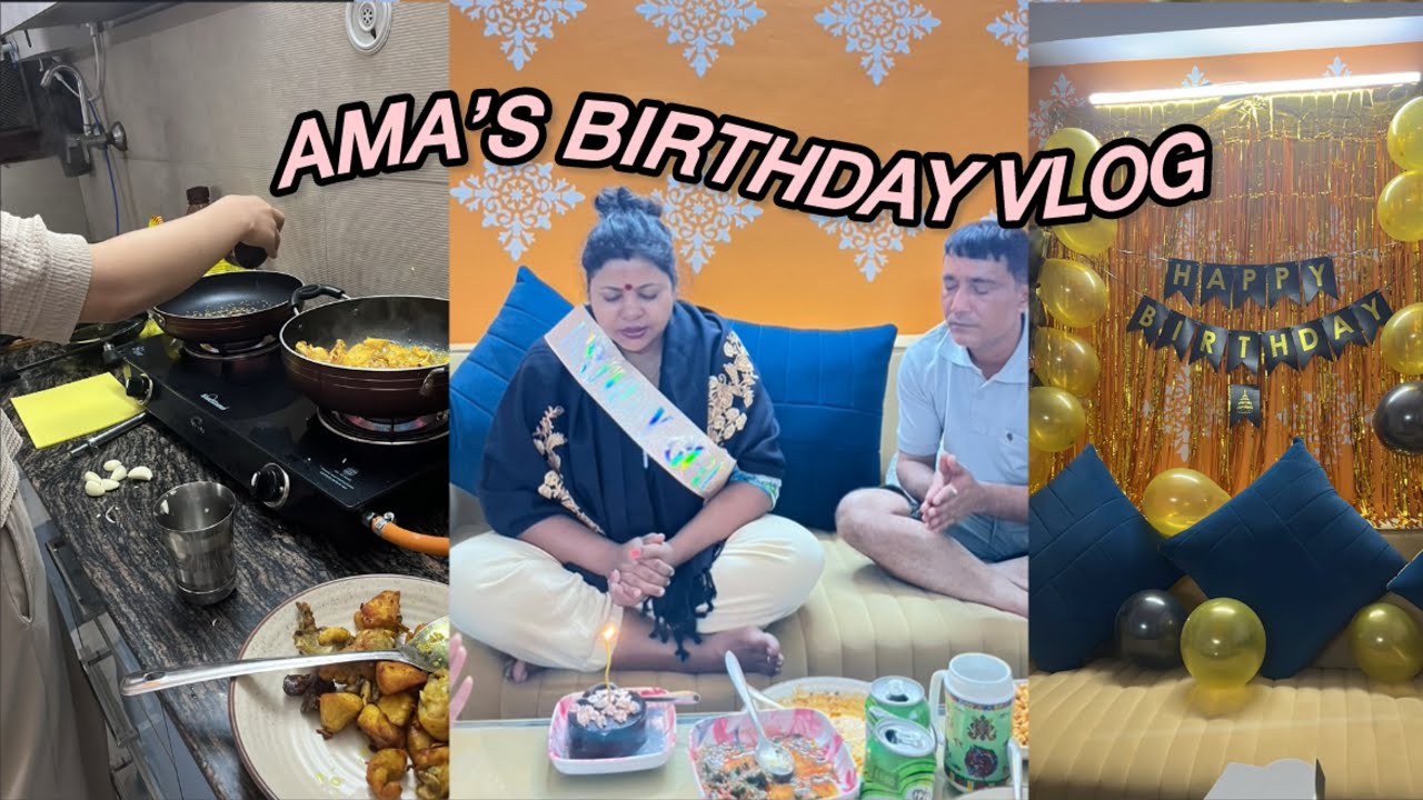 Celebrating ama’s birthday in delhi