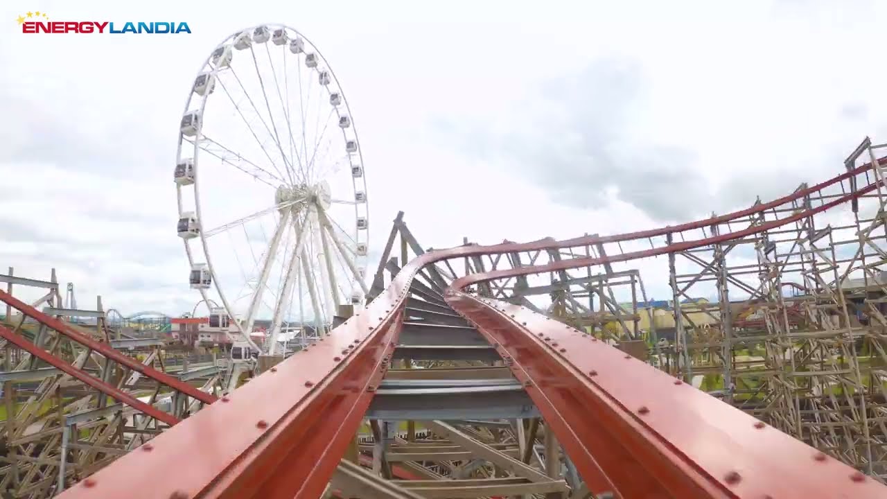 Zadra Roller Coaster - POV - Energylandia - 01.04.23