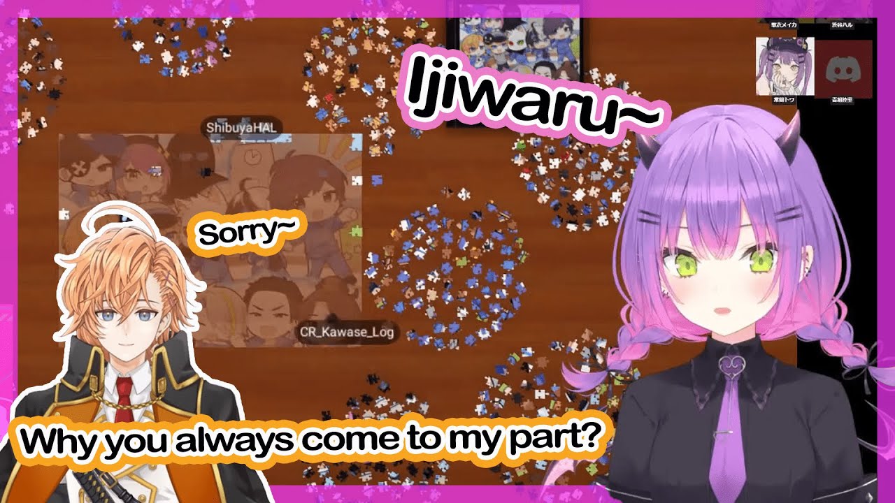 Towa Always Follow Shibuya Hal When Solving Puzzle Together [All Star Esport Day]