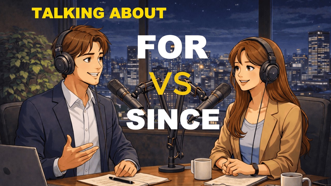 FOR vs SINCE in English Grammar | Learn Confusing Grammar Easily | English Learner Classes