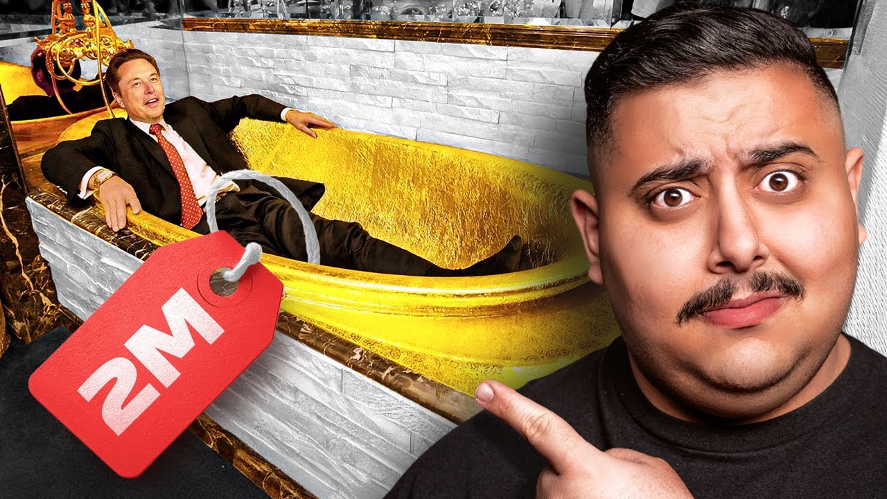 أغرب 5 أشياء أشتراها المشاهير 🤣 ( أغبى أشياء يملكها المليارديرات ! )