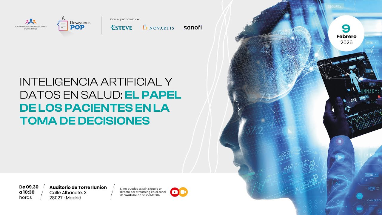 Desayuno POP sobre 'Inteligencia Artificial y Datos en Salud'