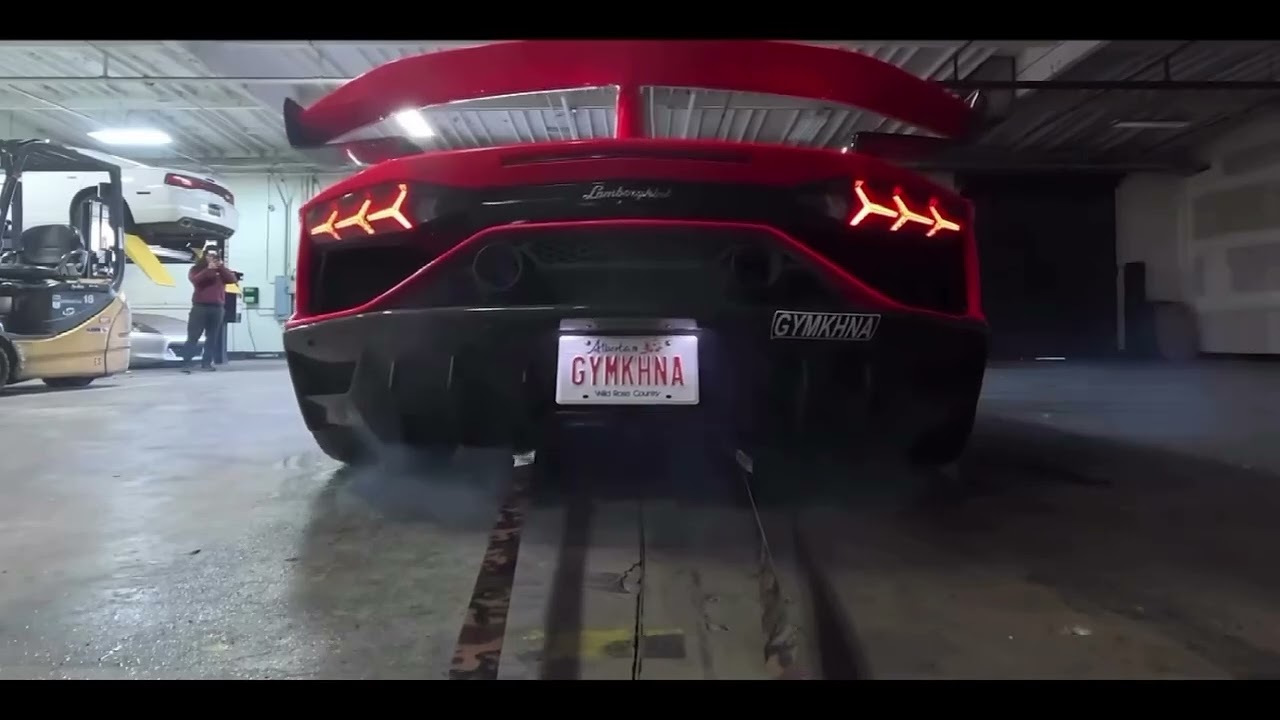 SEXIEST SOUNDING AVENTADOR EVER!