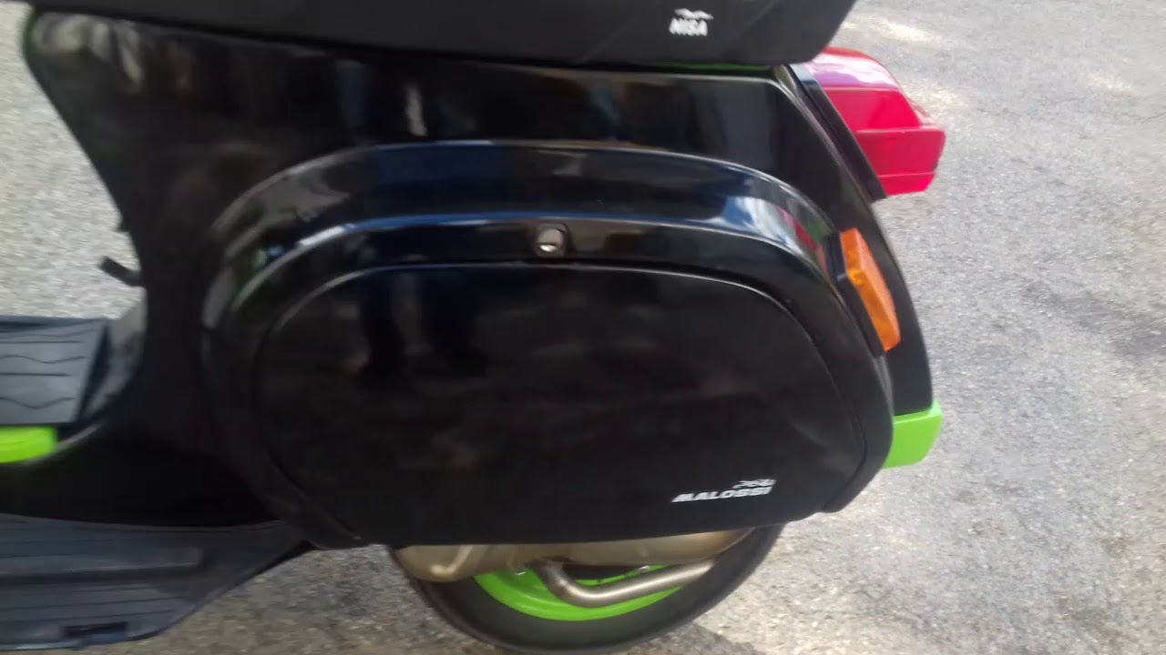 vespa 115 polini monster team