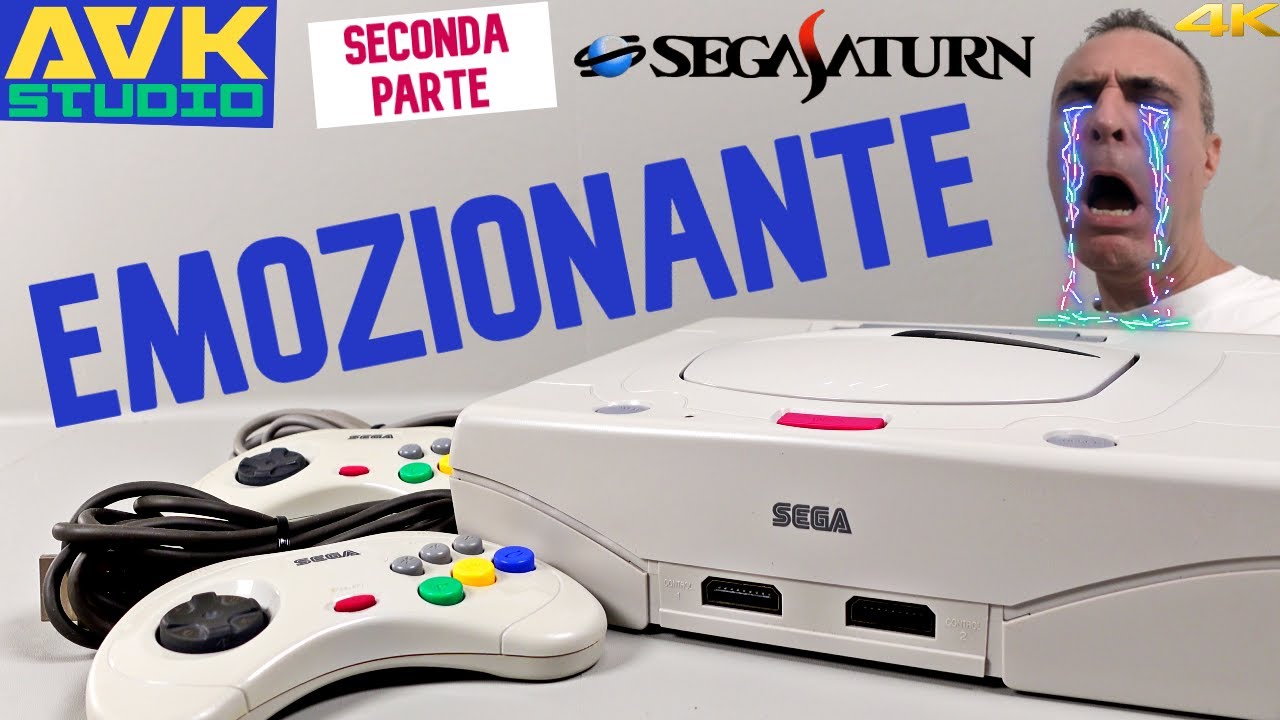 SEGA SATURN UNBOXING e TEST - Mi sono emozionato 2/2