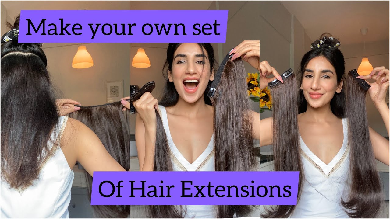 Make your own clip - in set | Nish Hair