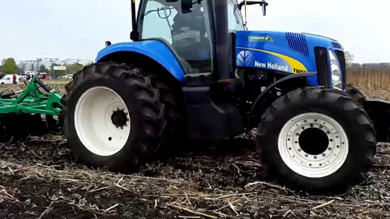 Трактор New Holland T8050 и ДГР-3.8