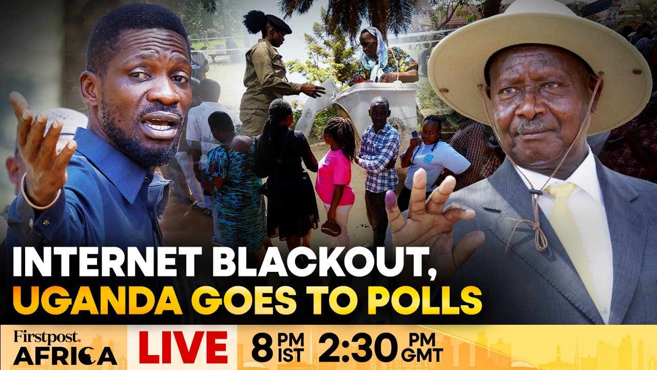 LIVE | Uganda Polls Marred by Delays, Net Blackout; Wine Alleges “Rigging” | Firstpost Africa | N18G
