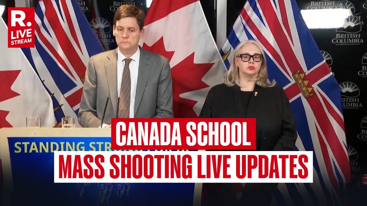 LIVE: Premier David Eby, Public Safety Minister, Solicitor General Hold Newser After Canada Shooting