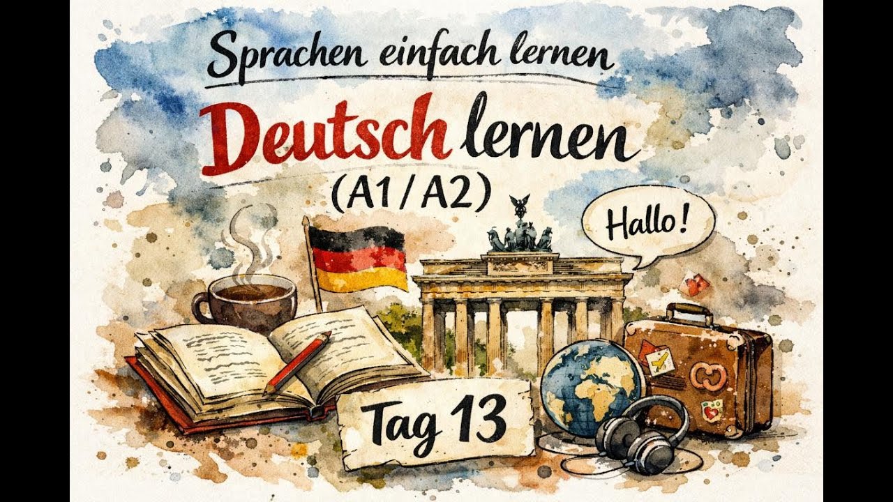 Tag 13 Deutsch lernen A1-A2