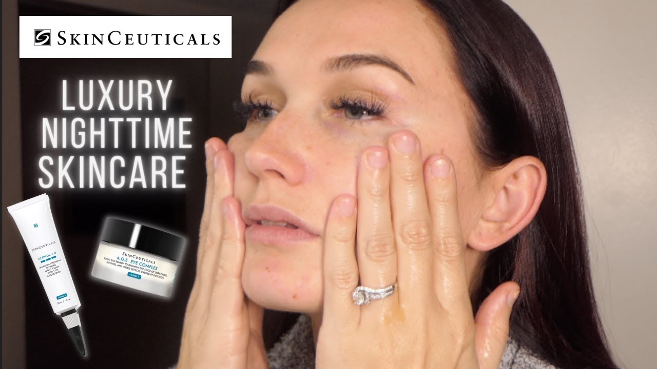 my *Luxurious*  Skinceuticals Nighttime Skincare Routine 2022// Medical grade skincare