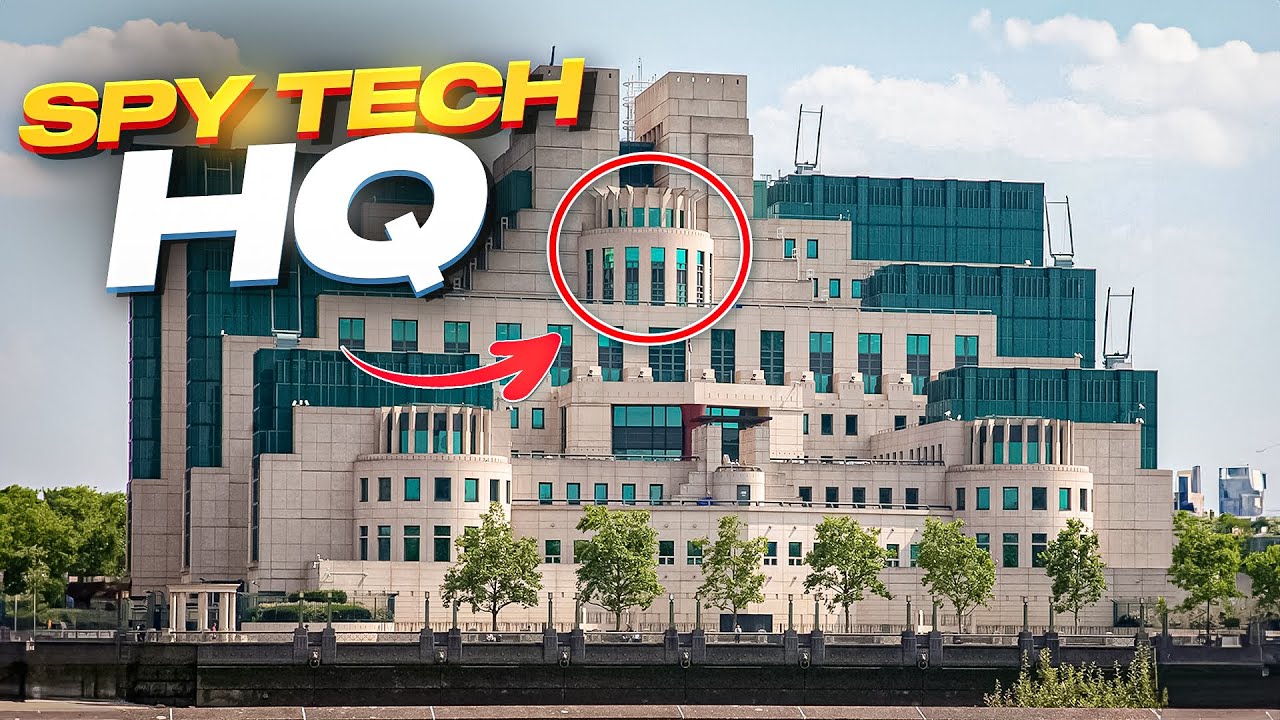 Exploring MI6 Headquarters: Britain's Top Secret Spy Agency | Tech Blazer