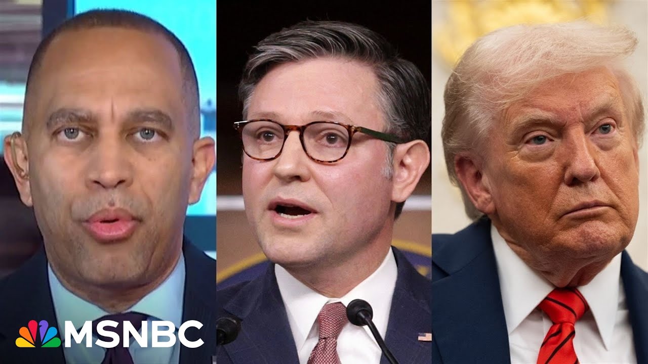 'Reckless rubber stamp': Rep. Jeffries calls out Republicans for backing Trump's 'extreme policies'