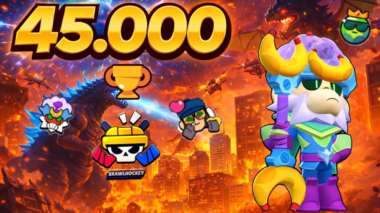 45.000 Kupa Oldum🐵-Brawl Stars 