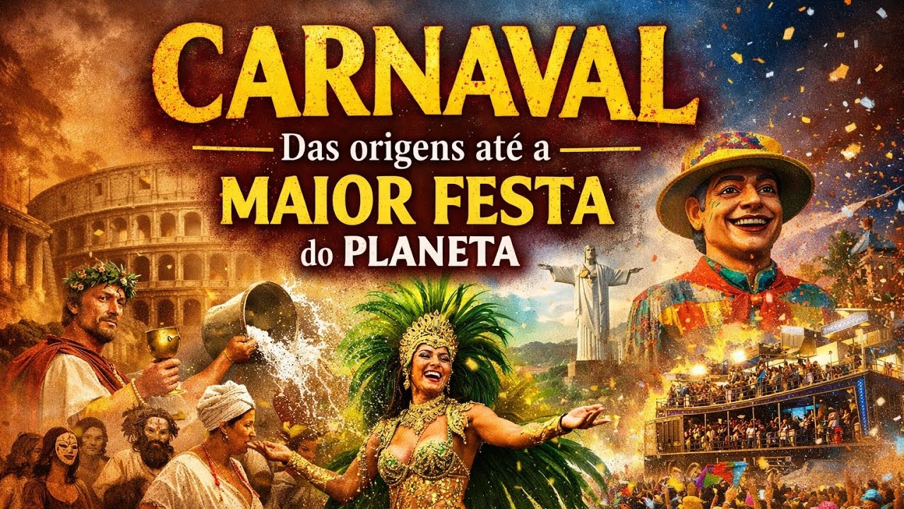 Carnaval, Conheça as origens da maior festa do mundo ,Brasil é protagonista nessa história de festa.