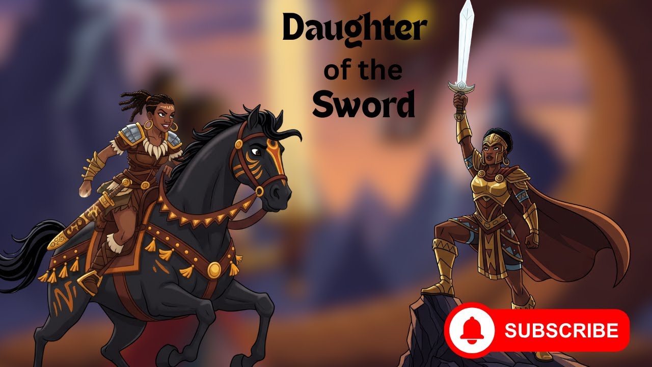 She was born beneath a blood-red moon, a princess forged in steel -Daughter of the Sword! 