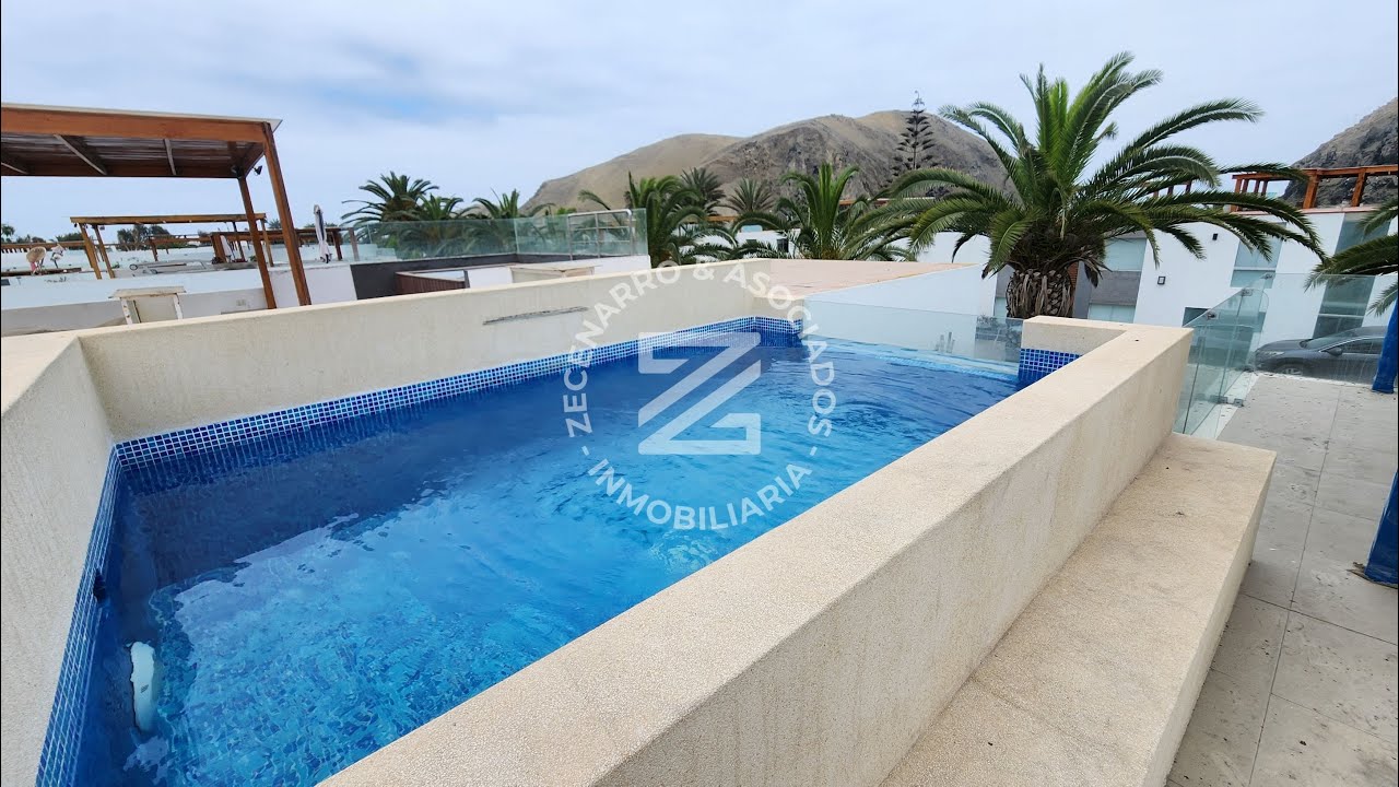 CHOCALLA - SE ALQUILA AMPLICA CASA CON PISCINA EN CONDOMINIO FARALLONES - ASIA - LIMA, PERÚ